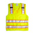thumbnail image 1 of TR Industrial 5-Point Breakaway High Visibility Safety Vest, Type R Class 2, Size XXXL, 1 of 4