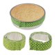 thumbnail image 4 of Tiras para hornear pasteles - Aislamiento uniforme para hornear, evita grietas y bordes crujientes, ajuste regulable para moldes redondos, apto para hornos de hasta 400°F, 4 of 4