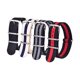 thumbnail image 1 of wonima11 Christmas Gift Military Ballistic Nylon Strap 16mm 18mm 20mm 22mm Premium Nylon Watch Band Strap With Stainless Steel Buckle (4 Packs), White Elephant Gifts, Stocking Stuffers for Men, 1 of 1