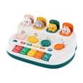 thumbnail image 5 of Kokiya Interactive Animal Toy with Music, Early Education Toy, Active Game with Buttons Blue, 5 of 9