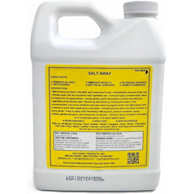 Salt-Away, Salt Remover Concentrate Refill, 32oz, Without Mixing