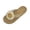 Beige, variant on Willtoo Cute Linen Daisy Flip Flops For Women Thong Sandals Slides Summer Premium Comfort Slippers Arch Support Yoga Mat Footwear
