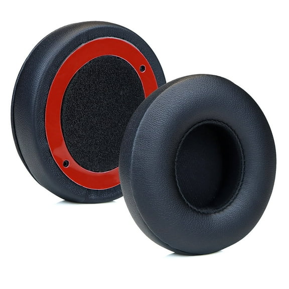 Ear Pads for Beats Solo 4 Headphones Replacement Earpads Cover Cushions with Memory Sponge Soft Protein Leather Noise Isolation Foam Ear Cups Headset Repair Parts