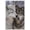 Unframe-style, variant on Wolf Couple Canvas Wall Art, Gray and White Wolves Love Print, Wildlife Animal Home Decor