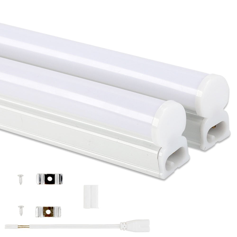 JUNWELL LED Tube T5 Lamp 220V PVC Plastic Fluorescent Light Tube 9W 14W 18W LED Wall Lamp Warm Cold White;LED Tube T5 Lamp 220V Fluorescent Light Tube 9W 14W 18W LED Wall Lamp