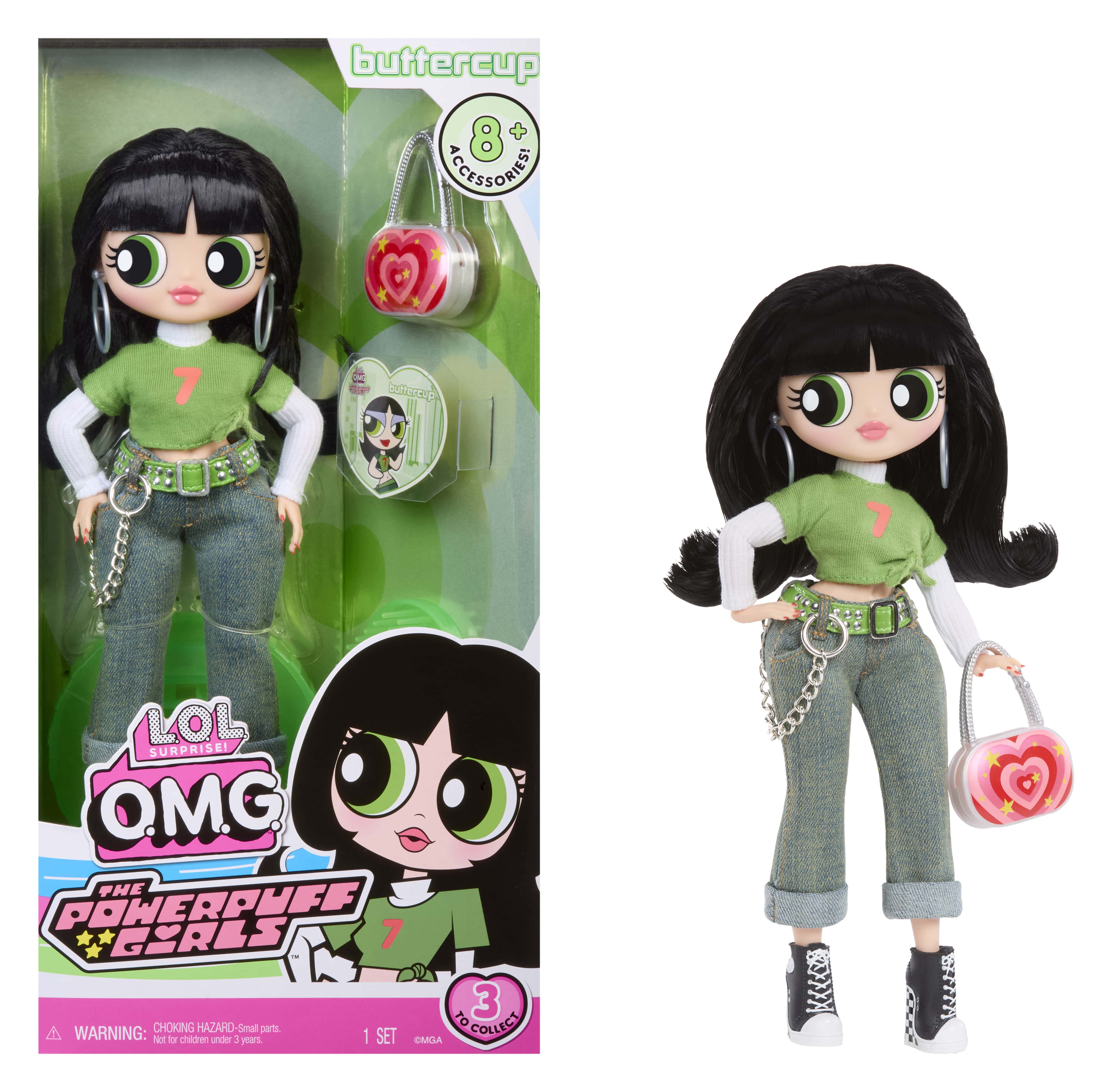 LOL Surprise OMG The Powerpuff Girls Doll - Buttercup