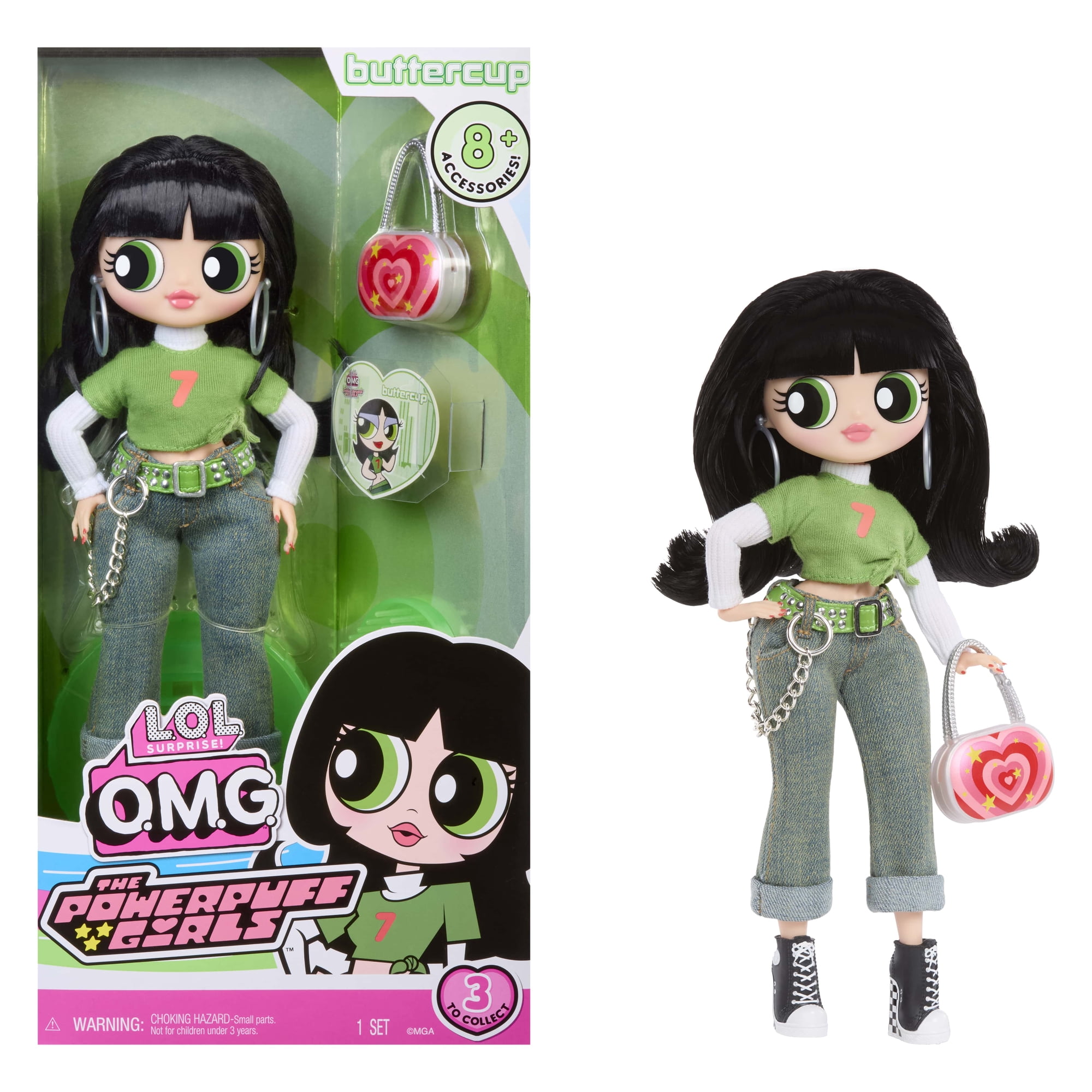 LOL Surprise OMG The Powerpuff Girls Doll - Buttercup