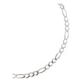 thumbnail image 3 of JOYARIS Pulsera Delgada Fígaro 3x1 Hombre Mujer Plata 925 4 Mm Talla Largo/Ancho: 22 cm x 4 mm PT-0000031, 3 of 4