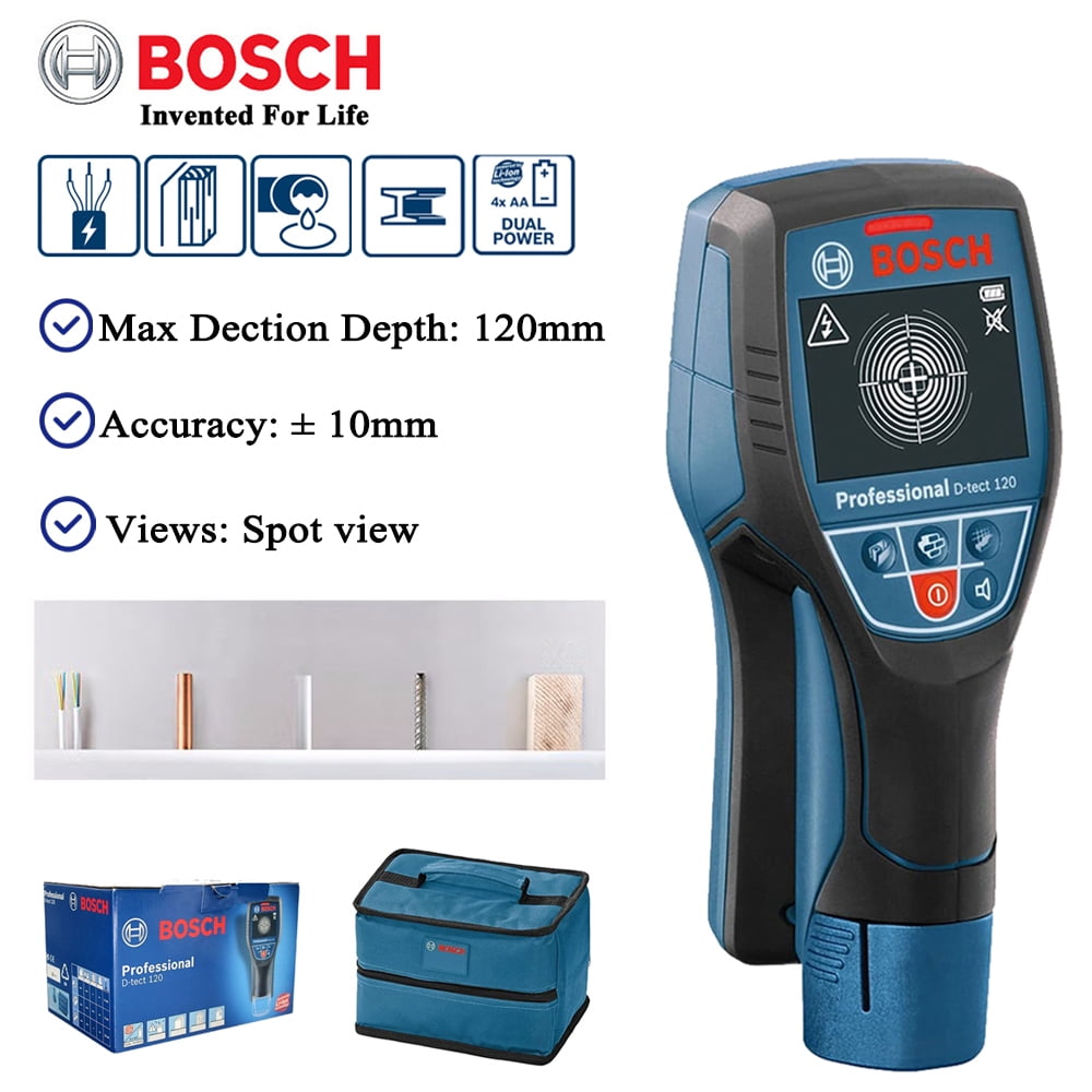 BOSCH DTECT 120 Professional Waterproof Digital Metal Detector