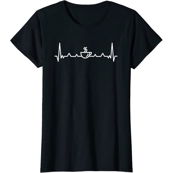 Coffee Heartbeat Coffee Shirt Gift For Coffee Lover