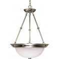 thumbnail image 2 of Nuvo 60-204 - 3 Light - 20" - Pendant - Alabaster Glass, 2 of 2