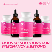 Mountain Meadow Herbs Herbal Vita-MOM | Herbal Prenatal Vitamins for Women: Unique Blend of Folic Acid, Vitamins, Iron & Herbs in Soft Gel Caps | 2-month Supply (120ct.)