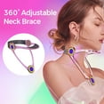 thumbnail image 2 of 360° Adjustable Neck Brace, Forward Neck Posture Corrector for Neck Pain and Support, Cervical Neck Traction Device for Home Use Neck Stretcher Orthotic Corrector, 2 of 9