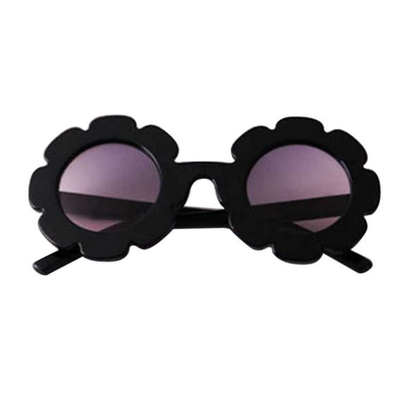 fastboy Kids Sunglasses Sun Flower Eye Protection Glasses Performance Decor Goggles Prop for Girls Boys