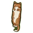 thumbnail image 2 of AMLESO Cat Bedroom Mat Cute Non Slip Animal Shaped Rug for Bedroom Hallway Entryway 40cmx120cm, 2 of 8