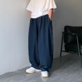 thumbnail image 2 of Mens Jeans Plus Size Baggy Jeans Streetwear Wide Leg Hop Oversized Trousers Stretch Casual Comfort Outdoor Denim Pants, 2 of 8