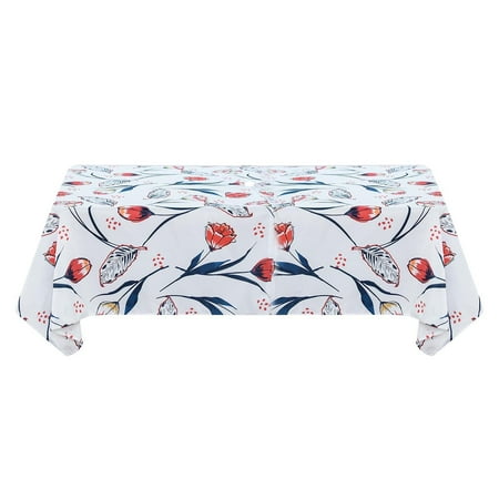 

Frehsky table cloth Outdoor Zipper Tablecloth With Umbrella Hole Waterproof Beach Table Cloth