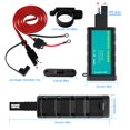 thumbnail image 2 of Riwesomey de coche de 12-24V con voltímetro Digital enchufe de de vehículo USB Dual IP66 adaptador de carga de coche impermeable para Automoción decorativa y accesorios No.1 Riwesomey VI009159-01, 2 of 6