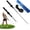 Left-Black, variant on Telescopic Club, Retractable Golf Swing Training Aid, Golf Grip Trainer with Arm Band for Golfers, Tempo Stick Golf Swing Trainer for Indoor and Outdoor Practice