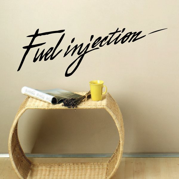 Fuel injection Decal 36 Inches