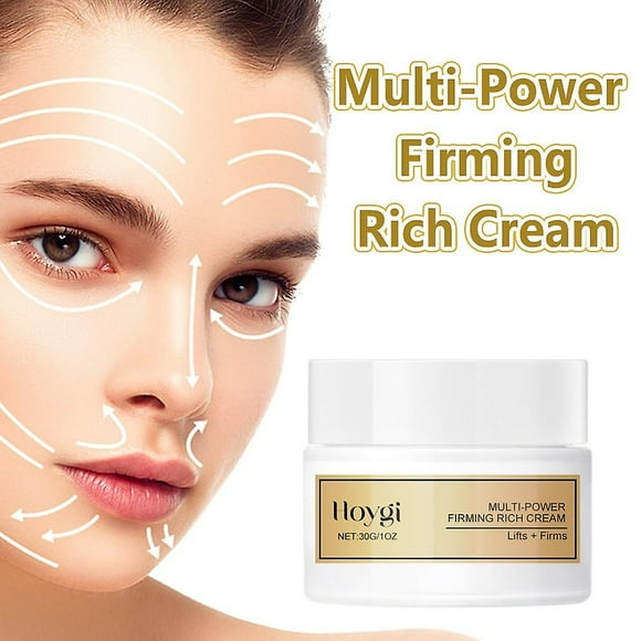 Multi-effect firming and plumping magic cream, multi-effect firming cream for dry, loose and sagging skin, anti-wrinkle and anti-aging cream