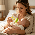 thumbnail image 4 of ACDANC 2026 New Natural Glass Baby Bottles Slow Flow Breast-Like Nipple with Anti-Colic Valve,5 Oz for Newborns,Infant Feeding,Breastfeeding,Colic Prevention,Baby Care,Travel,Daycare., 4 of 7