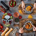 thumbnail image 2 of Halloween Shaped Platter: Silhouette Designs ( Wolf) For Festive Display And, 2 of 5
