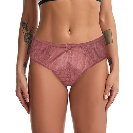 

Lilgiuy WomenLace Underwear Lingerie Thongs Panties Ladies Hollow Out Underwear Underpants 2022 Fall Winter