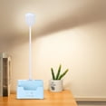 thumbnail image 1 of tumgatte LED Desk Lamp With Pen & Phone, USB Rechargeable Book Reading, Tou-ch Table Lamp For Home,Office,3 Color Modes & Stepless Dimming Flash Deal, 1 of 6