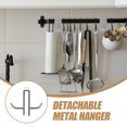 thumbnail image 3 of MEIBUTYUP Heavy Duty Over Door Hooks, Stainless Steel Punch-Free Hanging Rack for Bathroom, Kitchen, and Home Organization, 3 of 8