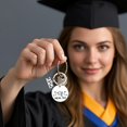 thumbnail image 1 of Hearth & Gear 2025 Graduation Stainless Steel Keychain For & Graduates, 1 of 5