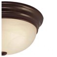 thumbnail image 2 of Volume Lighting Trinidad 3-Light Antique Bronze Flush Mount, 2 of 3