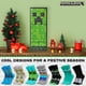 thumbnail image 4 of Calcetines con calendario de adviento Minecraft Creeper 2024 para niños, 4 of 6