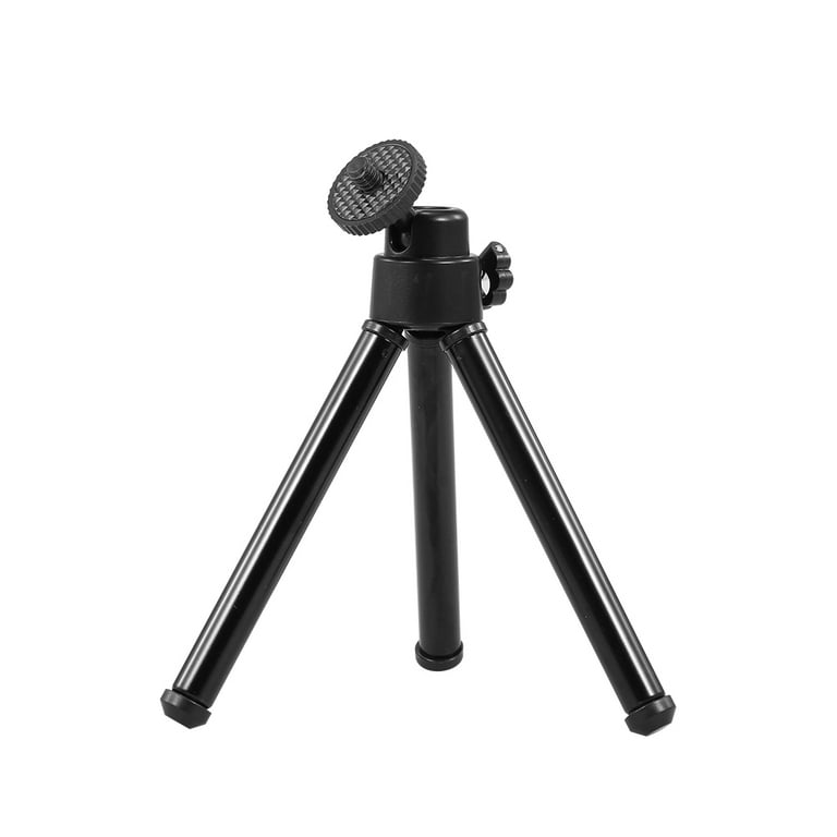 Tripod for Webcam, Portable Lightweight Mini Webcam Tripod for Smartphone  Webcam Desktop Tripod Phone Holder Table Stand