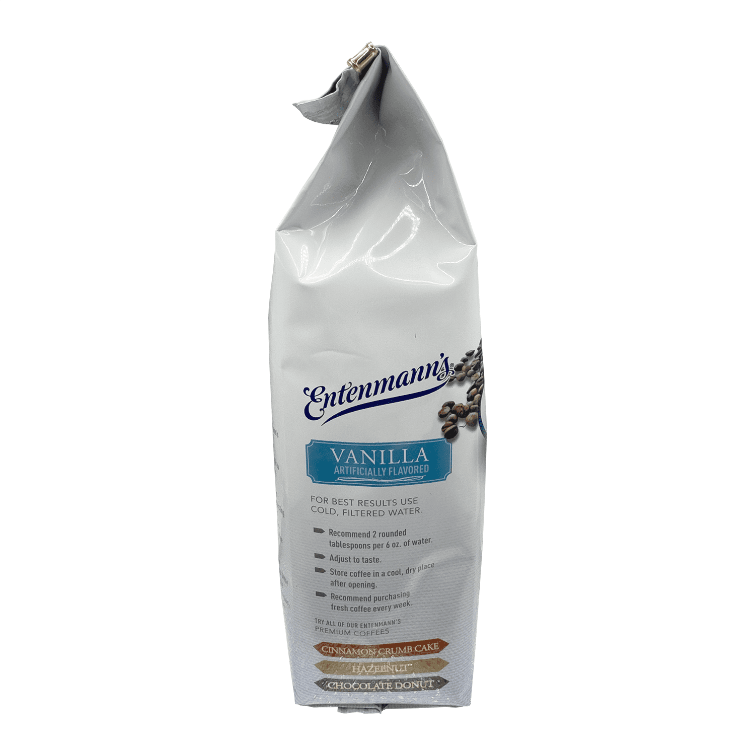 Entenmann's Vanilla Flavored Ground Coffee – 6 x 10 oz Bags