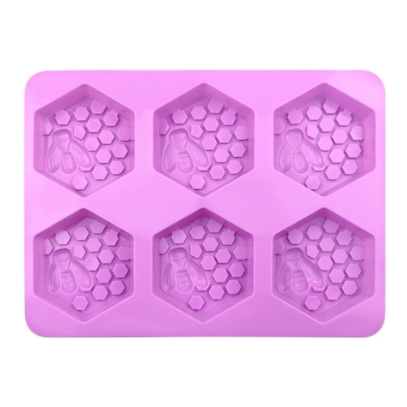 Honeycomb Silicone Mold Candle Soap Making Mould Chocolate Candy Cake Decorating Tool Supplies