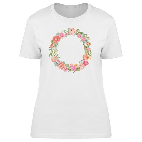 The Letter O With Flowers Tee Women's -Image by Shutterstock