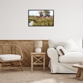 thumbnail image 3 of Stupell Industries Lazy Day Horse Landscape Landscape Painting Black Framed Art Print Wall Art, 24 x 16, 3 of 10