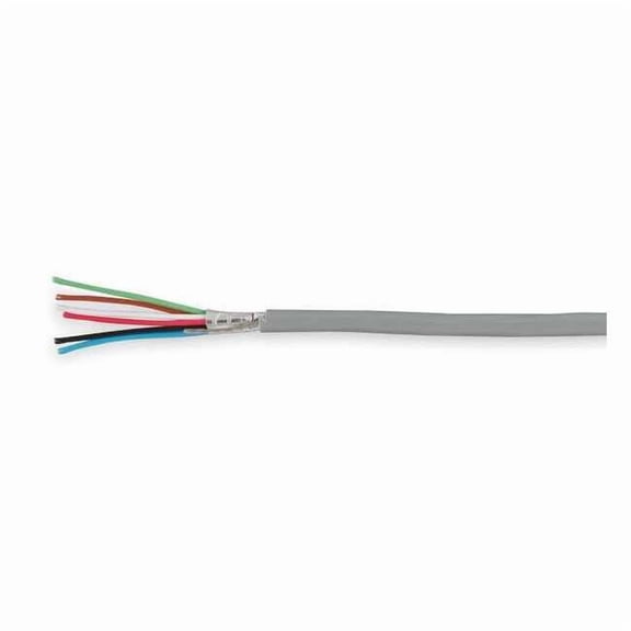 Carol Data Cable,Riser,6 Wire,Gray,1000ft E2036S.41.10