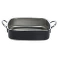 thumbnail image 4 of HUBERT® Stainless Steel Roasting Pan 3-Ply Square Black 10 1/4"L x 10 1/4"W x 3"H, 4 of 5