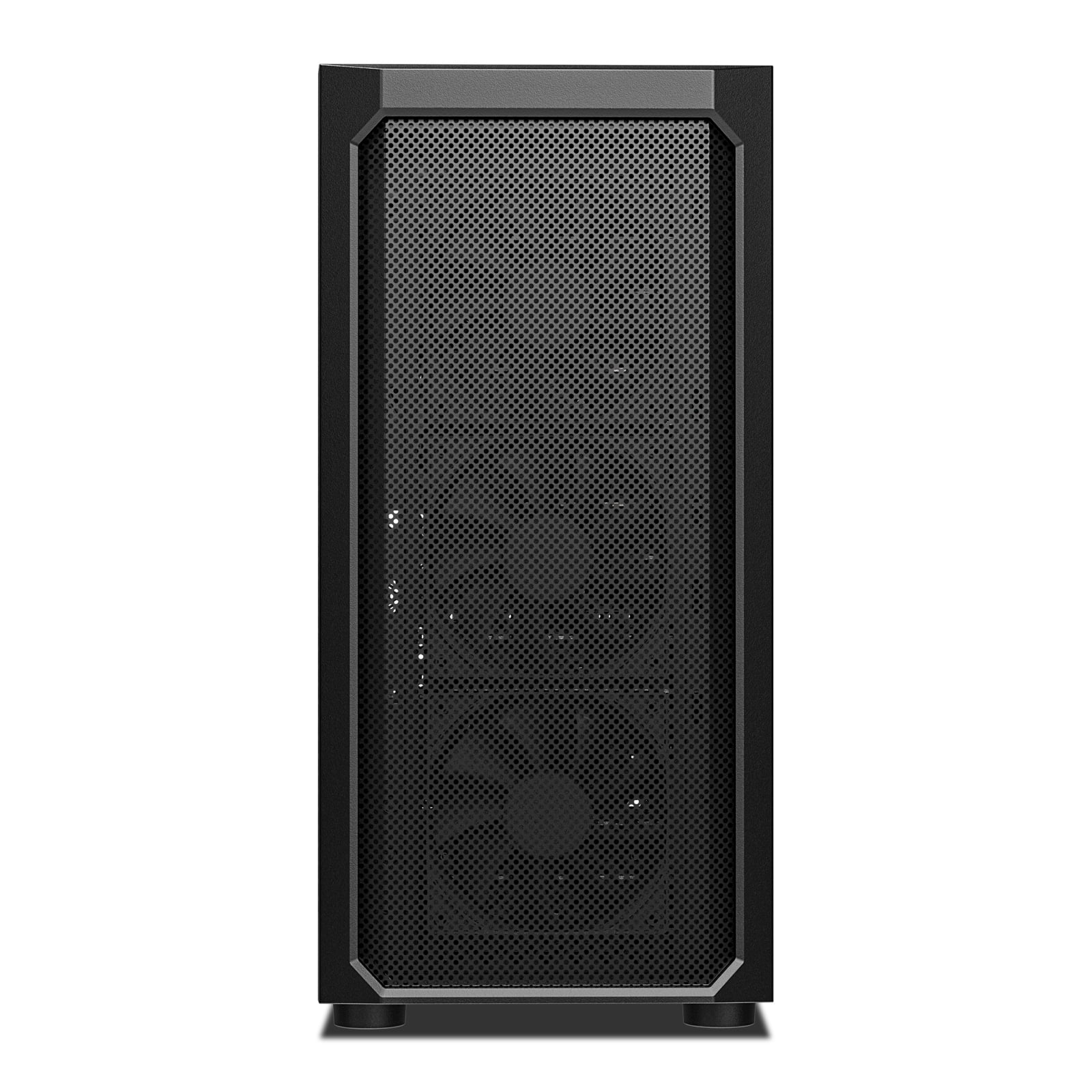 DARKROCK Classico Max Storage Master Case E-ATX Computer Case with 4x120mm Black Fan, 10 x3.5 HDD+3 x2.5 SDD USB 3.0 Ready, 360mm Radiator Supported, Vertical Slots for GPU Vertically Mount - Black