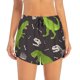 thumbnail image 2 of Balery Dinosaur Skeleton Pantalones cortos deportivos para mujer con forro y dos bolsillos, elásticos, para entrenamiento, gimnasio, yoga-Large, 2 of 7