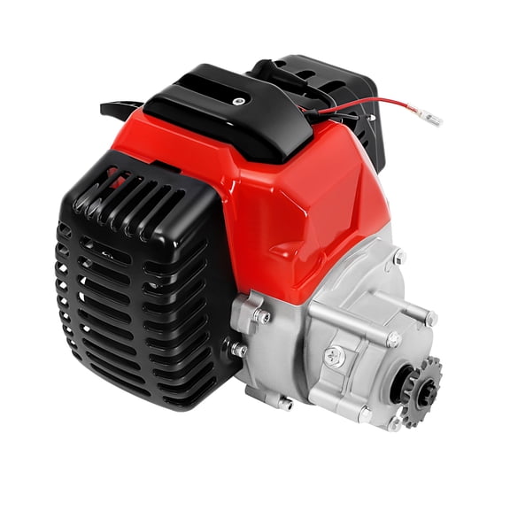 49CC Engine ,2-Stroke Air-cooled Single Cylinder Engine Motor Low Noise, for Gas Scooters, Pocket Bikes