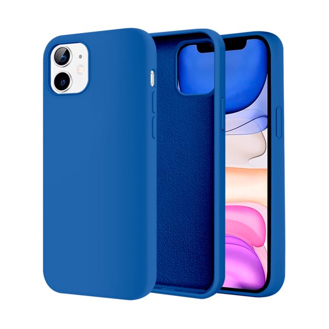 Funda de Protección para iPhone 11 - Sovico - Silicón con Forro de Microfibra
