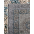 thumbnail image 6 of Unique Loom Salzburg Collection Area Rug - Altstadt (7' 1" x 10' Rectangle Gray/Cream), 6 of 7