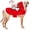 Santa, variant on Santa Dog Costume Christmas Pet Clothes Santa Claus Riding Pet Cosplay Costumes Party Dressing up Dogs Cats Outfit for Small Medium Large Dogs Cats