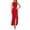 D87/Red, variant on Afdoent Dresses For Women 2026 Elegant Long Slit High Low Evening Gown With Ruffle Hem Party Dress For Party Formal Dresses