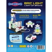 Snap Circuits: BRIC Light - 3D Building & Electric Circuit Kit, Light-Up Bricks Construction, DIY 10+ Projects, Snap Assembly, STEM Play Toy, Kids 8+