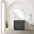 thumbnail image 7 of Shelter 36 in W x 22 in D Black Oak Single Bath Vanity and Cultured Marble Top, 7 of 7