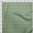 thumbnail image 4 of oneOone Georgette Viscose Light Green Fabric Asian Kilim Diy Clothing Quilting Fabric Print Fabric By Yard 42 Inch Wide, 4 of 5